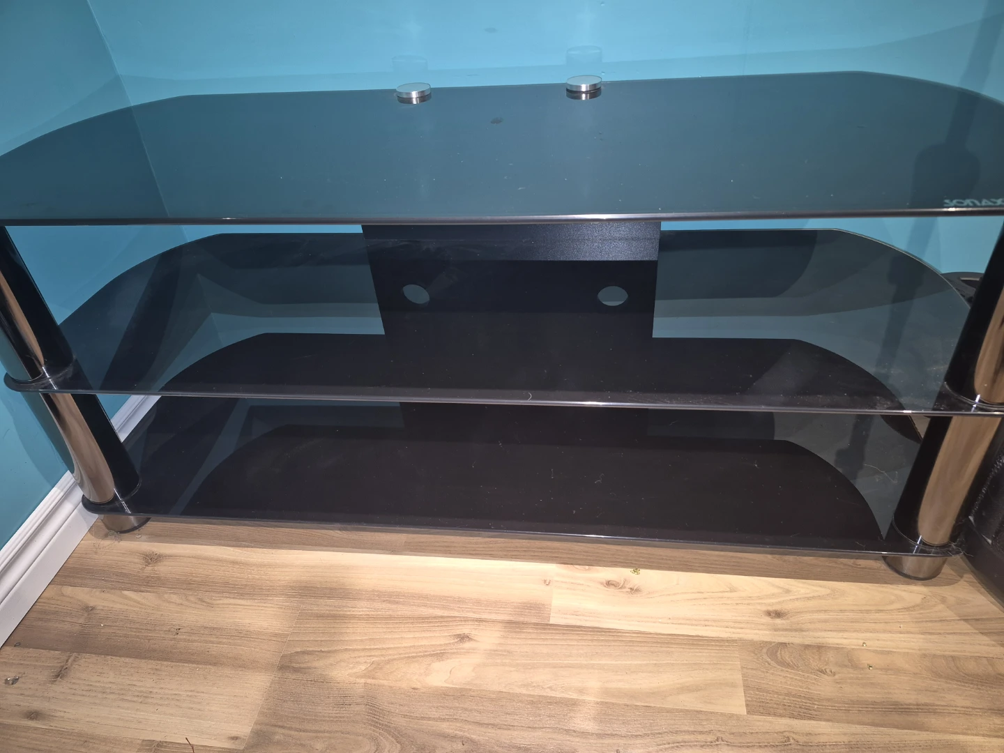 Sonax Black TV Stand - photo 2