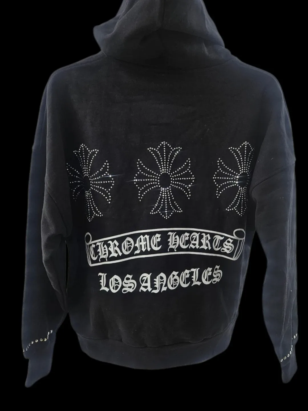Chrome Hearts Los Angeles Black Hoodie image indicator(2)