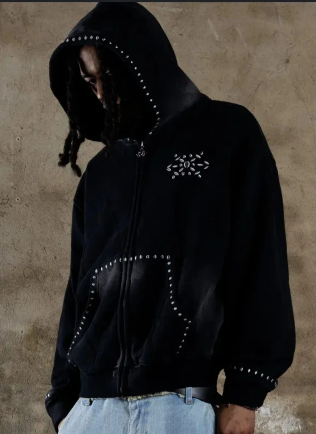 Chrome Hearts Los Angeles Black Hoodie - photo 3