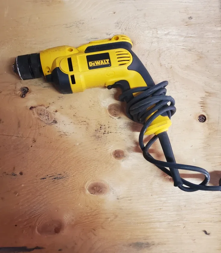 Dewalt DW112 Cordee Drill #cleanout
