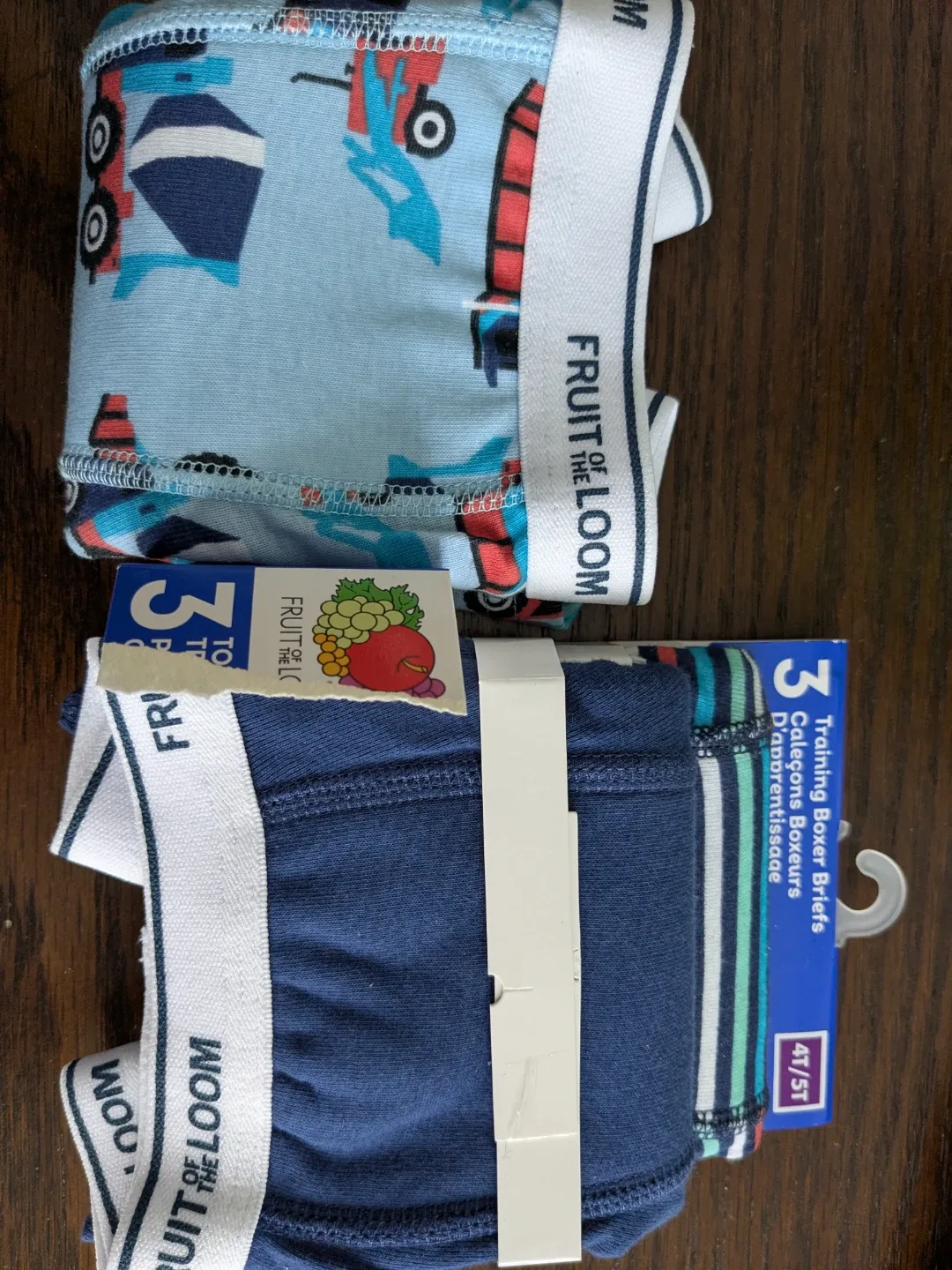 Fruit of the Loom Toddler Training Boxer Briefs 4T-5T