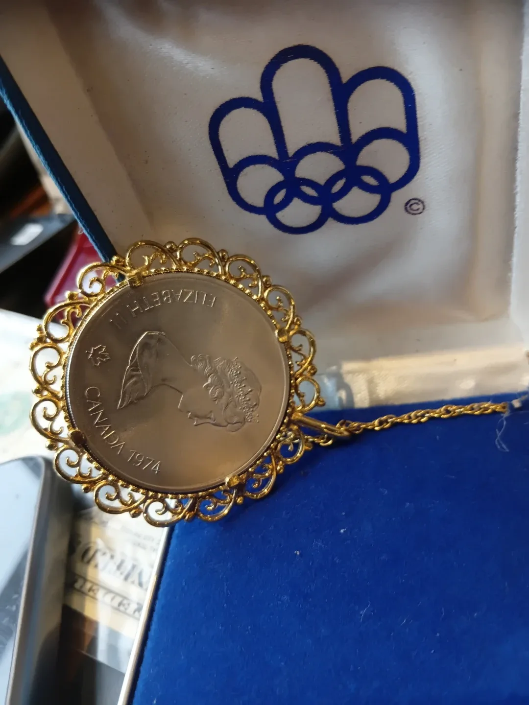 Montreal 1976 Olympics $5 Coin Pendant image indicator(2)