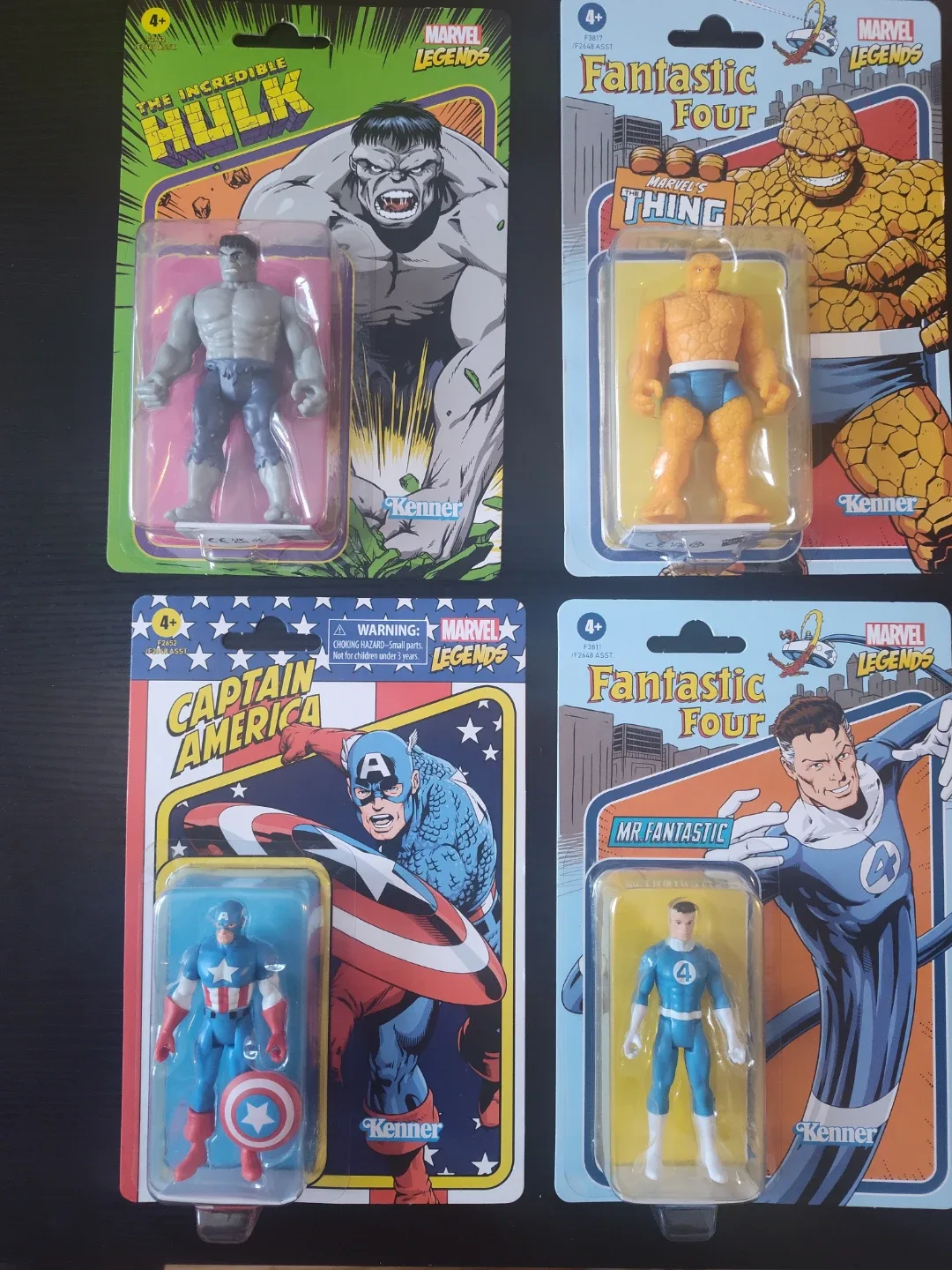 Marvel Legends Retro Kenner Figures - New in Package