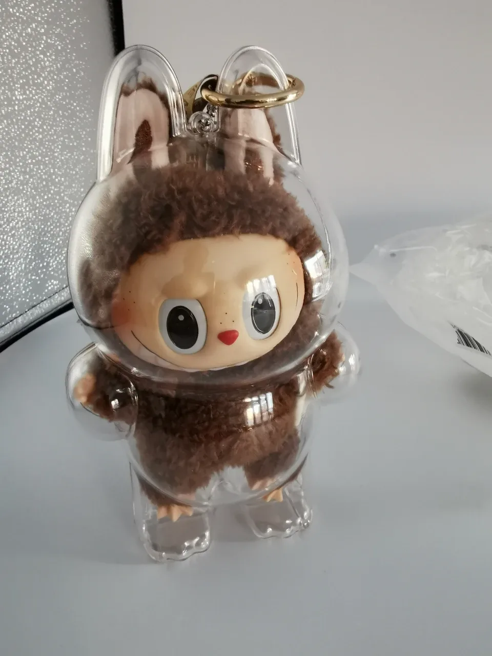 Clear Plastic Display Case For Labubu (Set of 2)