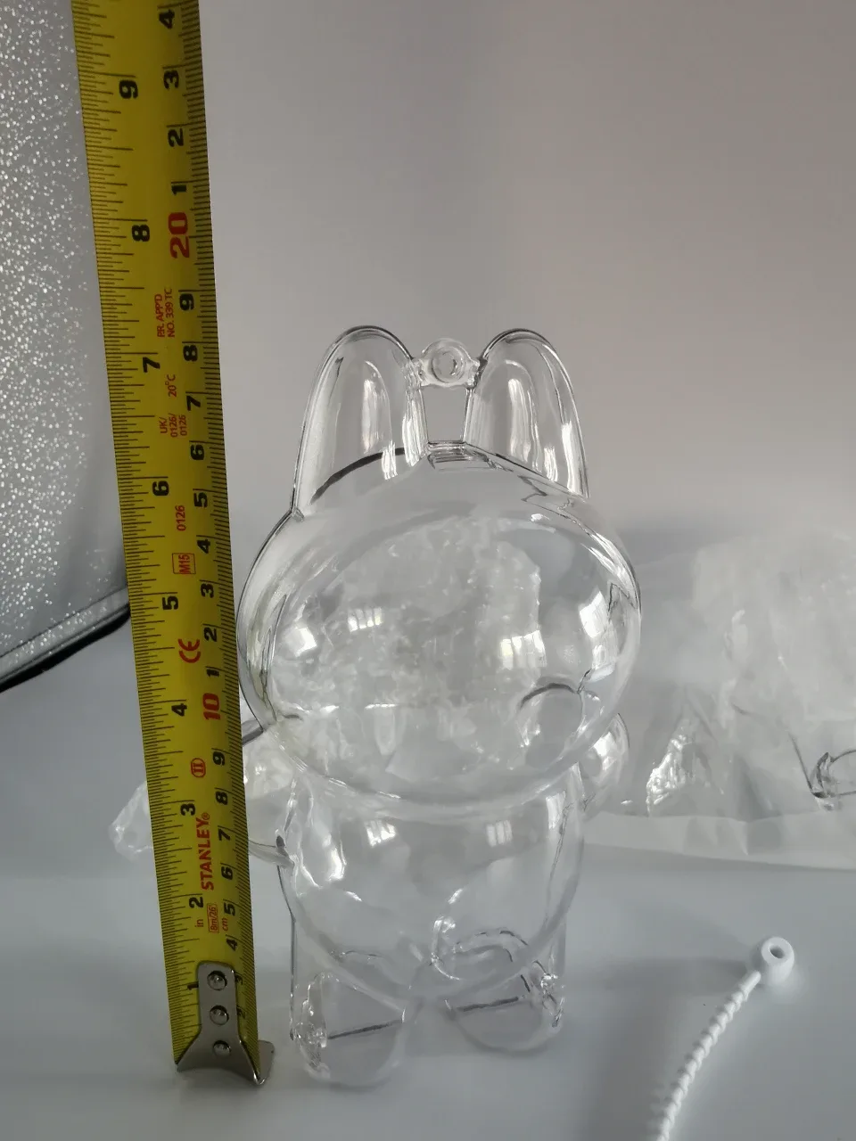 Clear Plastic Display Case For Labubu (Set of 2) image indicator(2)