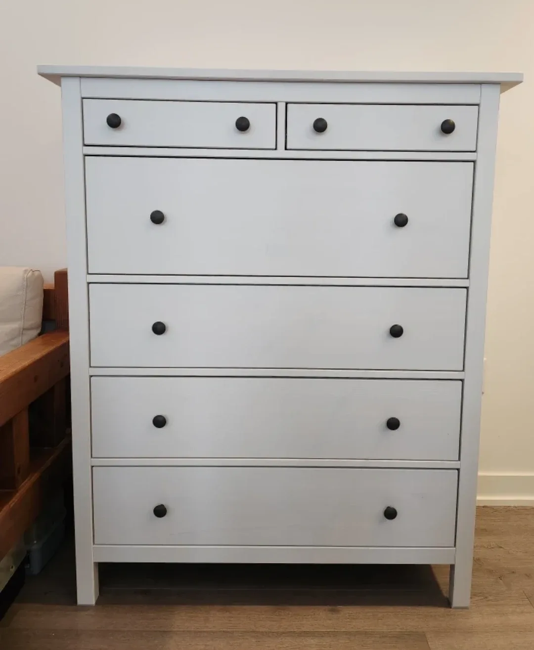 IKEA Hemnes 6-Drawer Dresser - Grey