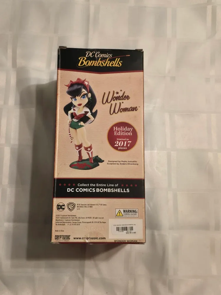 DC Comics Bombshells Wonder Woman Vinyl Figure image indicator(3)