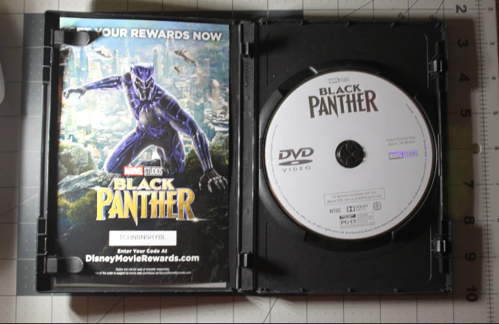 Black Panther DVD Marvel Studios - photo 2