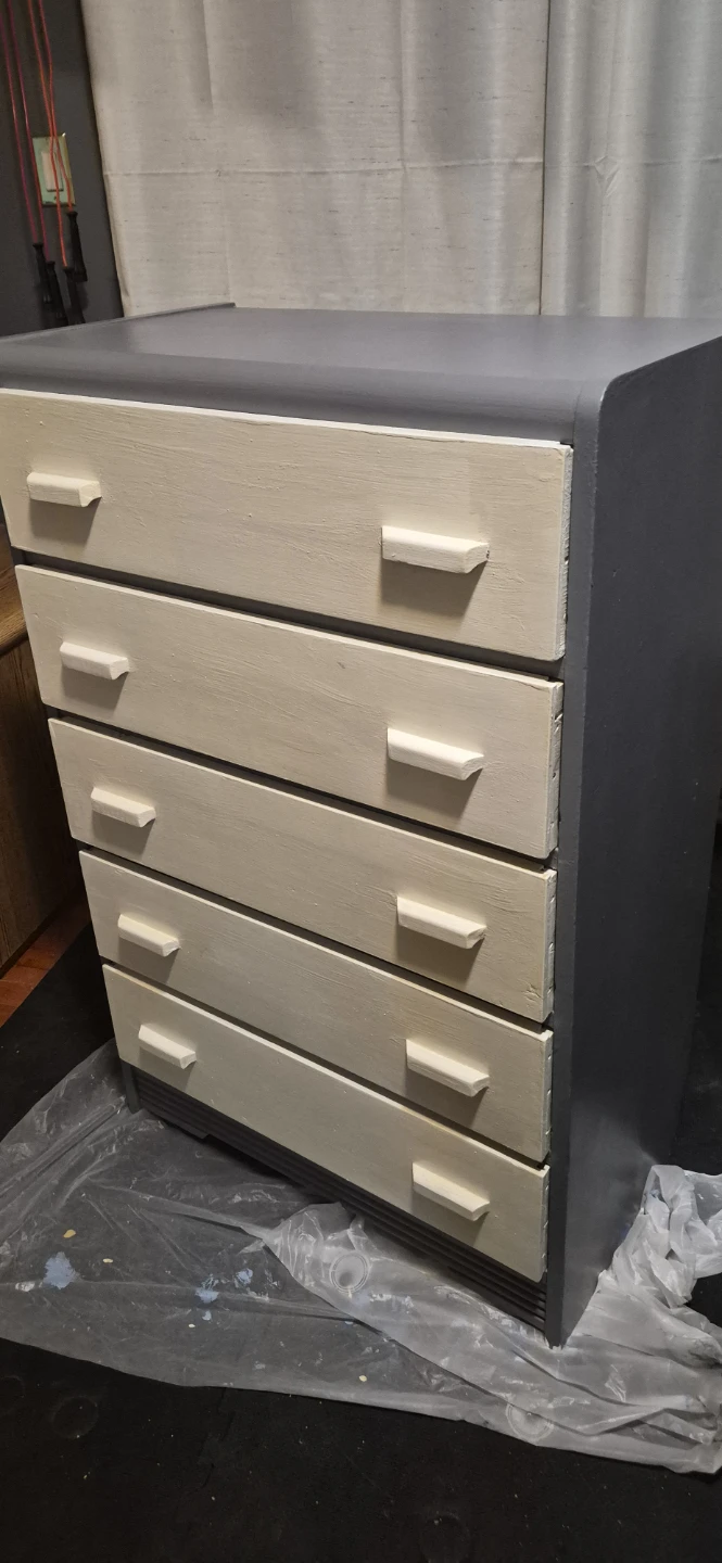 Painted 5-Drawer Dresser