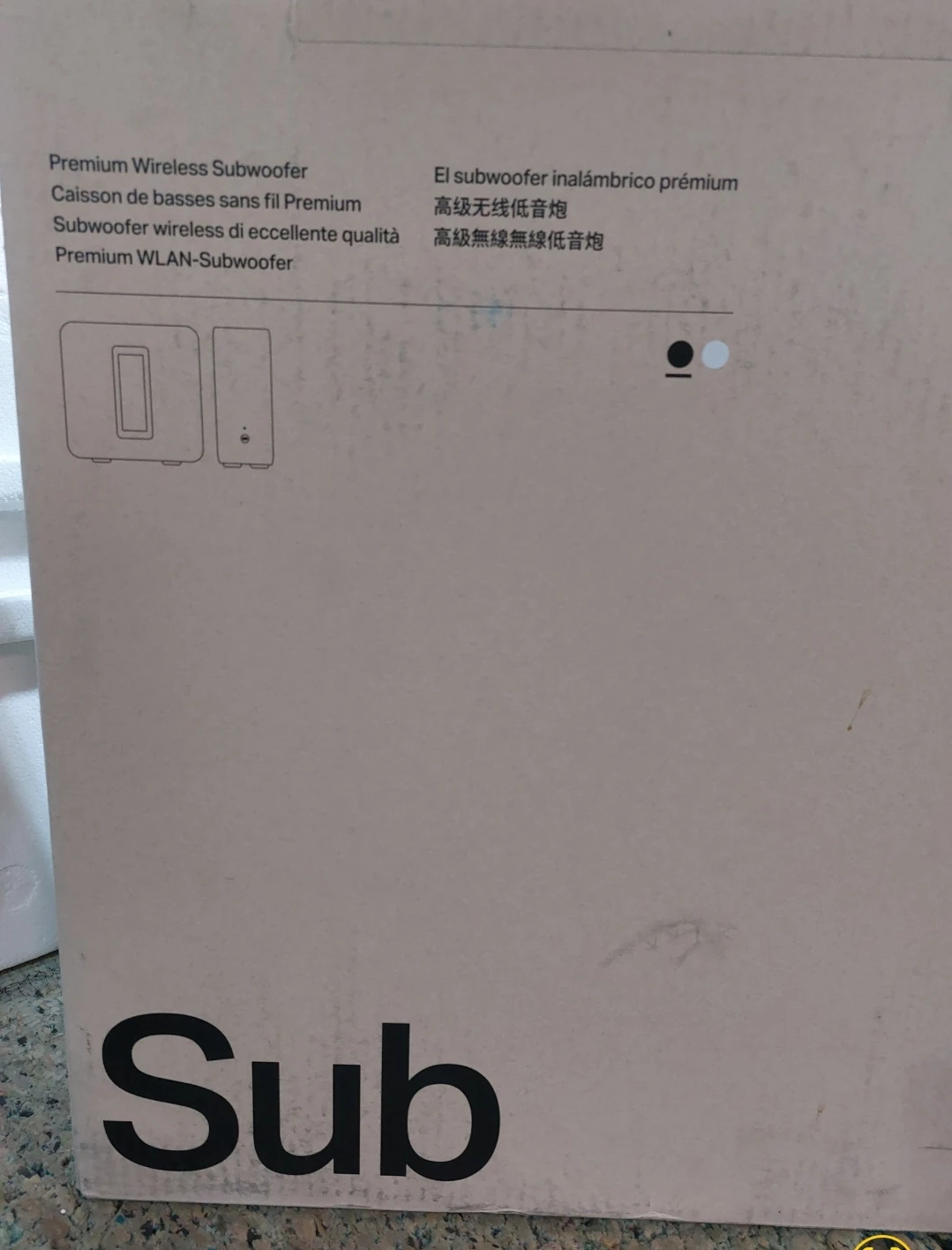 Sonos Sub (Gen 3) Premium Wireless Subwoofer - Black - photo 5