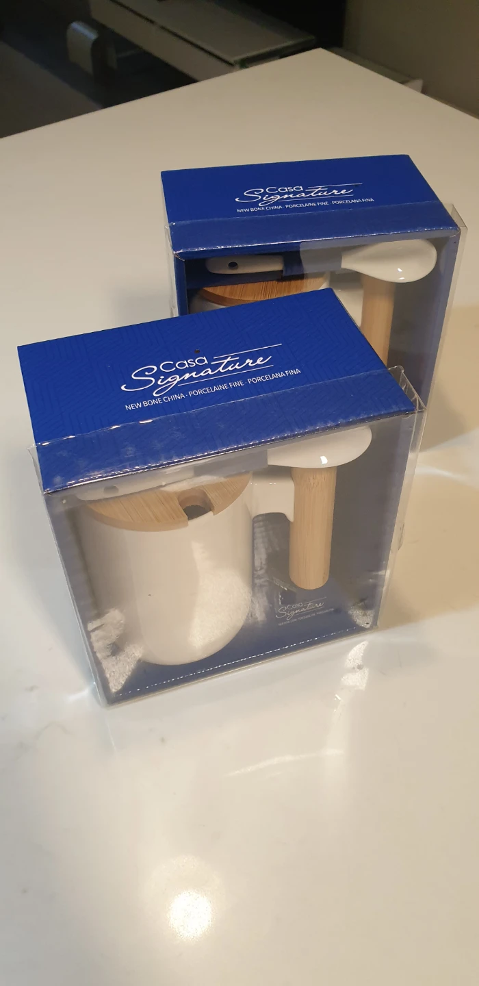 New Casa Signature Bone China Mug with Spoon - photo 2