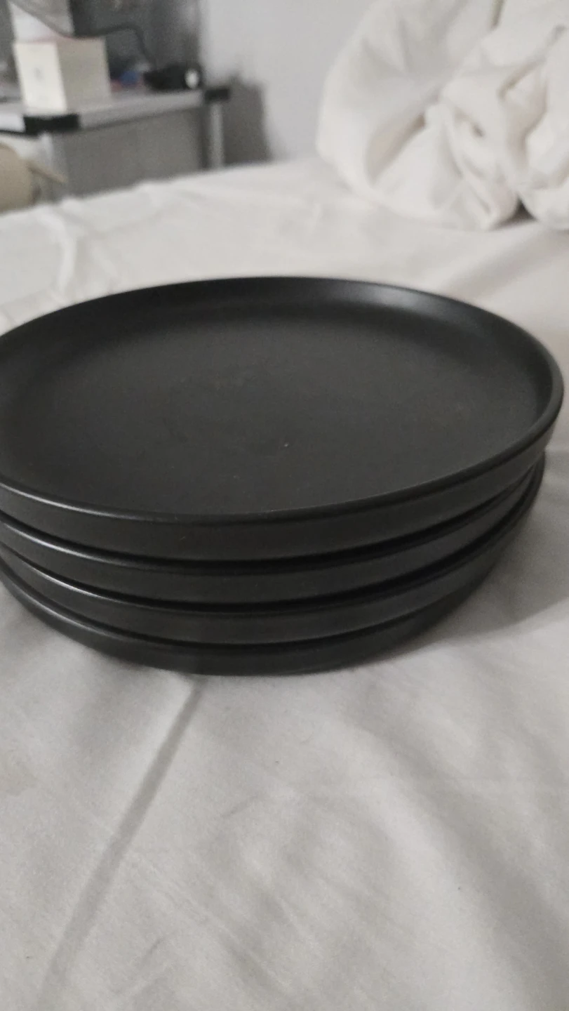 Black Dinnerware Set - Plates, Bowls, Mugs - photo 2