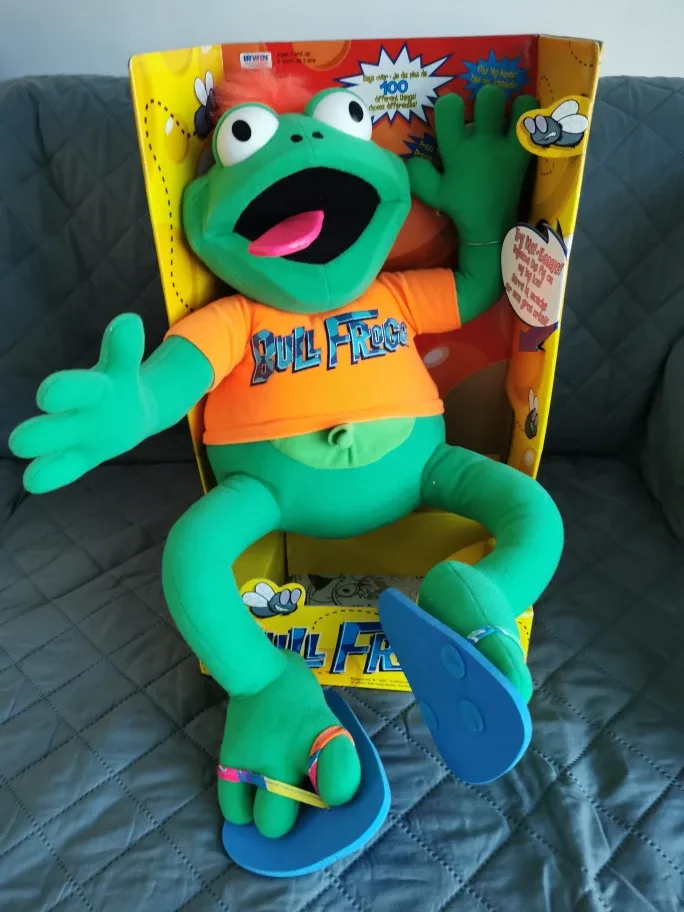 Irwin Bull Frogg Plush Interactive Toy