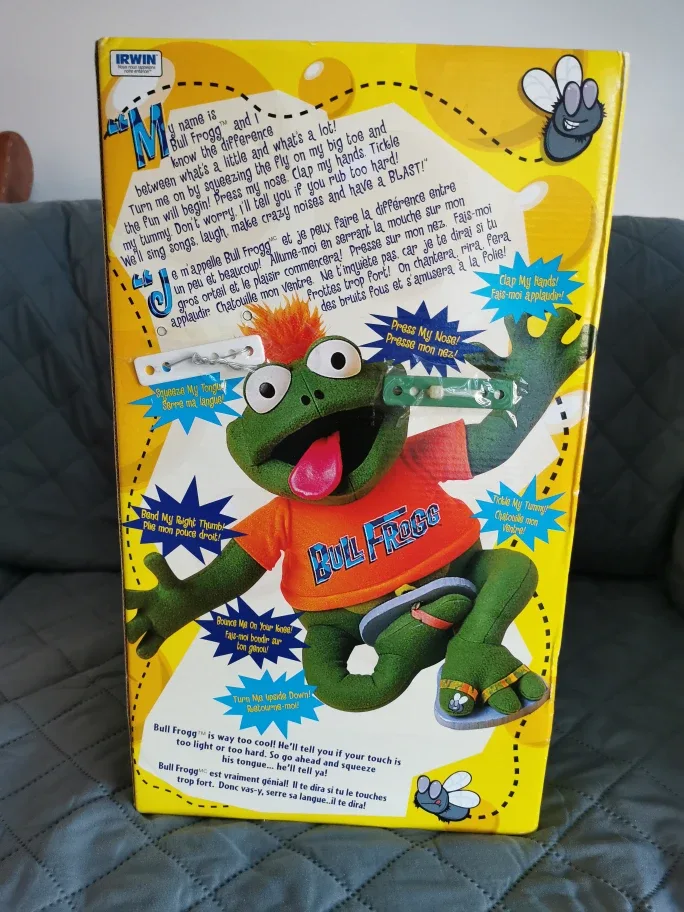 Irwin Bull Frogg Plush Interactive Toy image indicator(2)