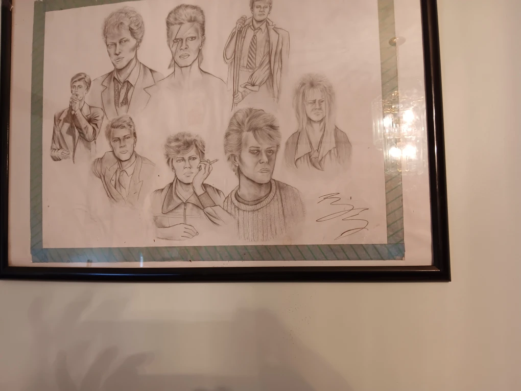 DAVID BOWIE DRAWING