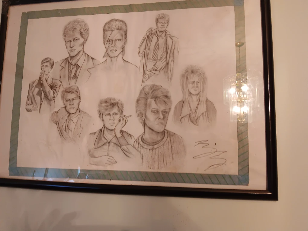 DAVID BOWIE DRAWING - photo 3