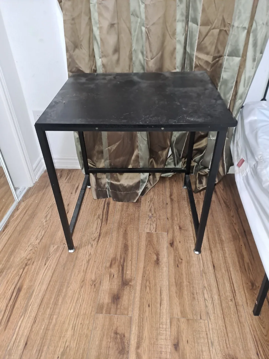Black Metal Side Table