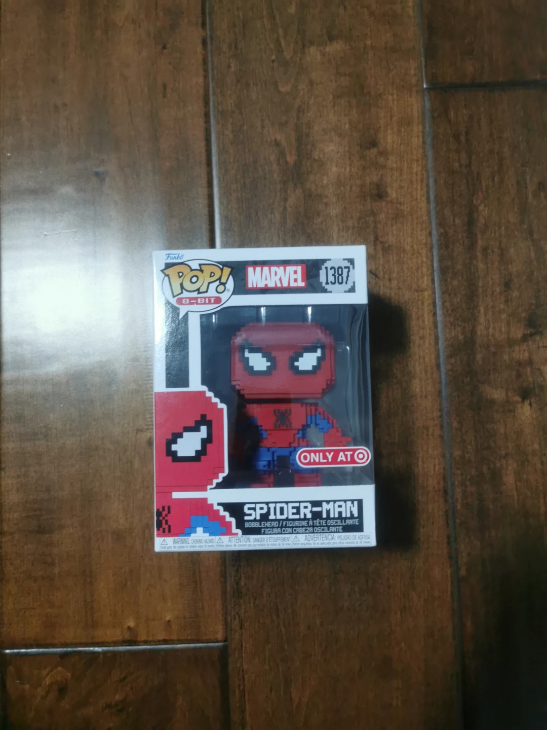 Pixel Spiderman Funko pop