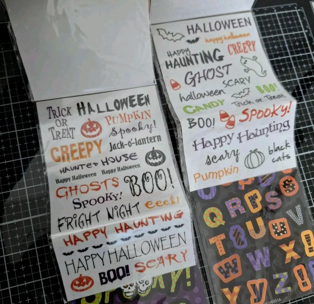 Mixed Lot of Halloween Stickers image indicator(2)