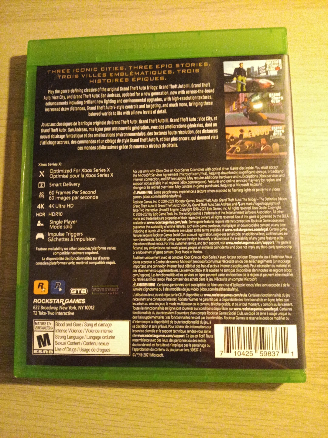 Grand Theft Auto: The Trilogy - Xbox Series X/Xbox One - photo 2