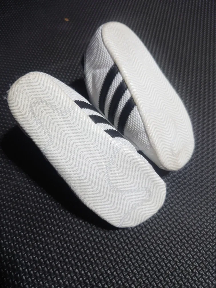 New Adidas Superstar Crib Shoes - Size 5K image indicator(4)