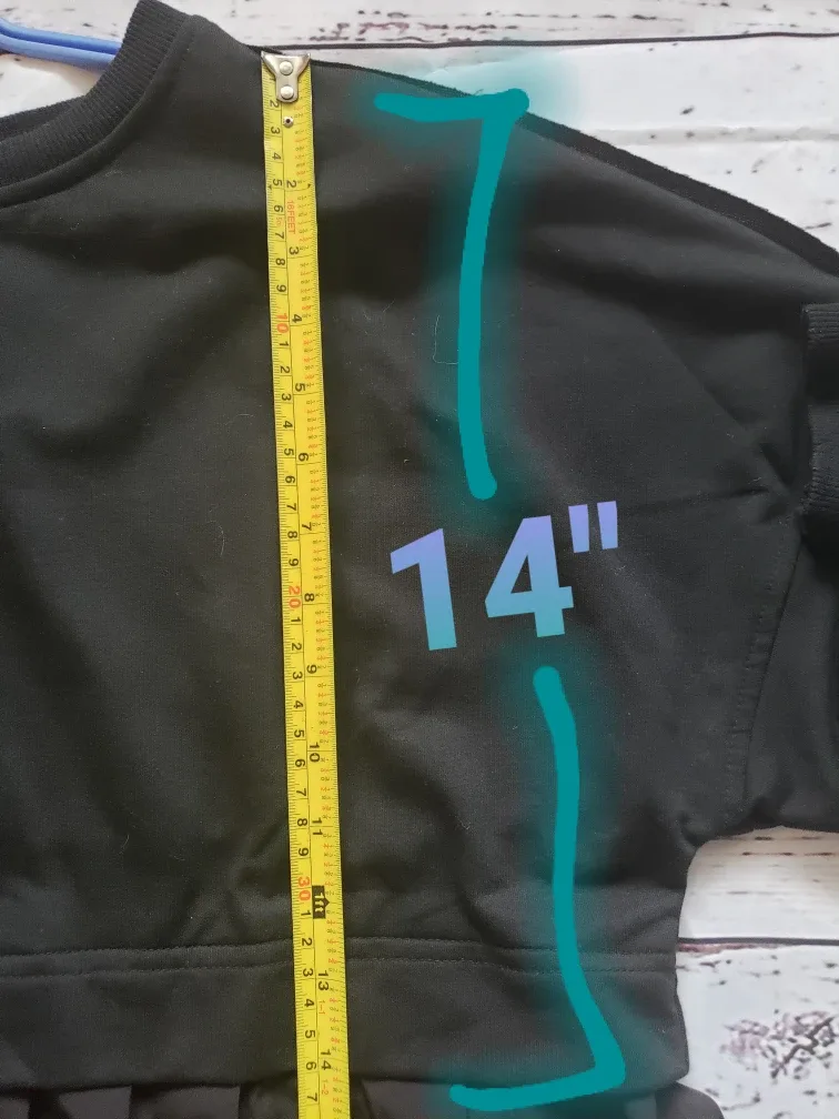 Black Shirt/mini dress NEW Size S image indicator(4)