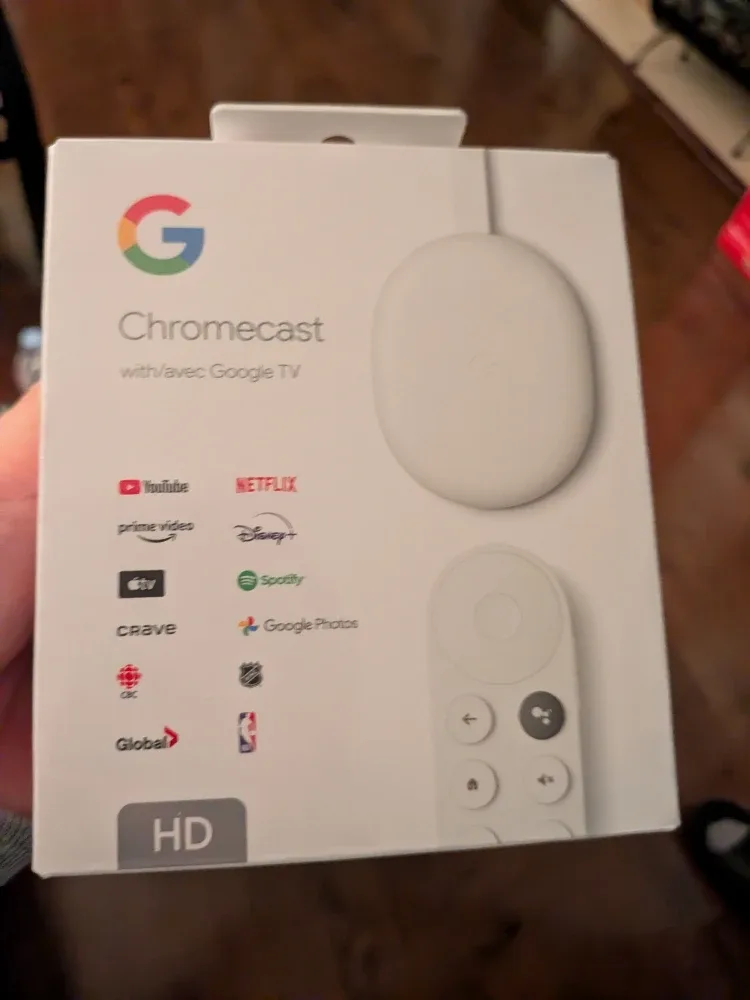 Google Chromecast with Google TV - HD - New in Box