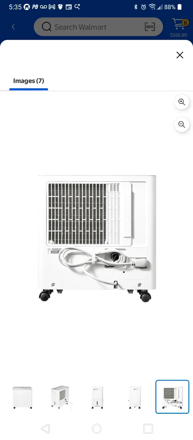 🧡MIDEA 22 PINT DEHUMIDIFIER 1500 SQ. FT. EXCELLENT CONDITION image indicator(5)