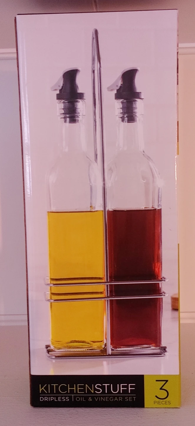 Kitchen Stuff Dripless Oil & Vinegar Set - New - photo 4