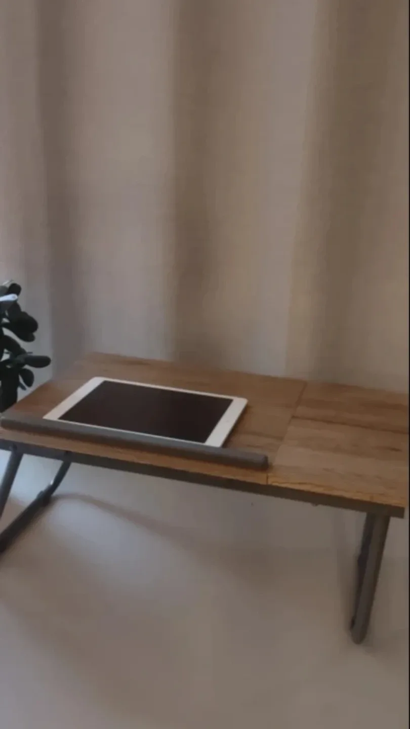 Foldable Laptop Bed Desk Table #Cleanout image indicator(2)