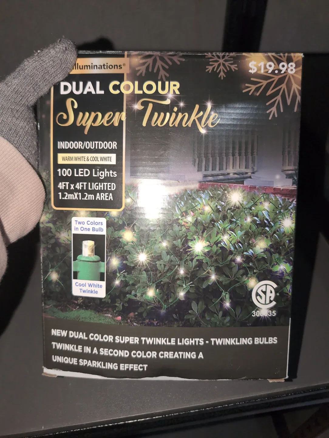 Illuminations Dual Colour Super Twinkle Lights
