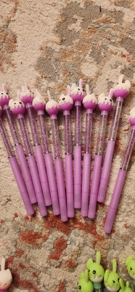 Cute Animal Pens - Blue, Purple, Pink, Green image indicator(3)