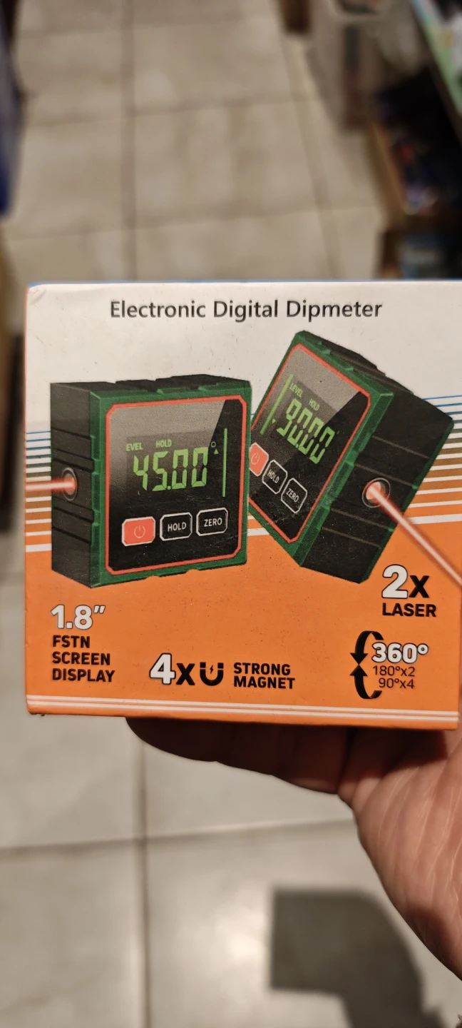 Electronic Digital Dipmeter with 2x Laser