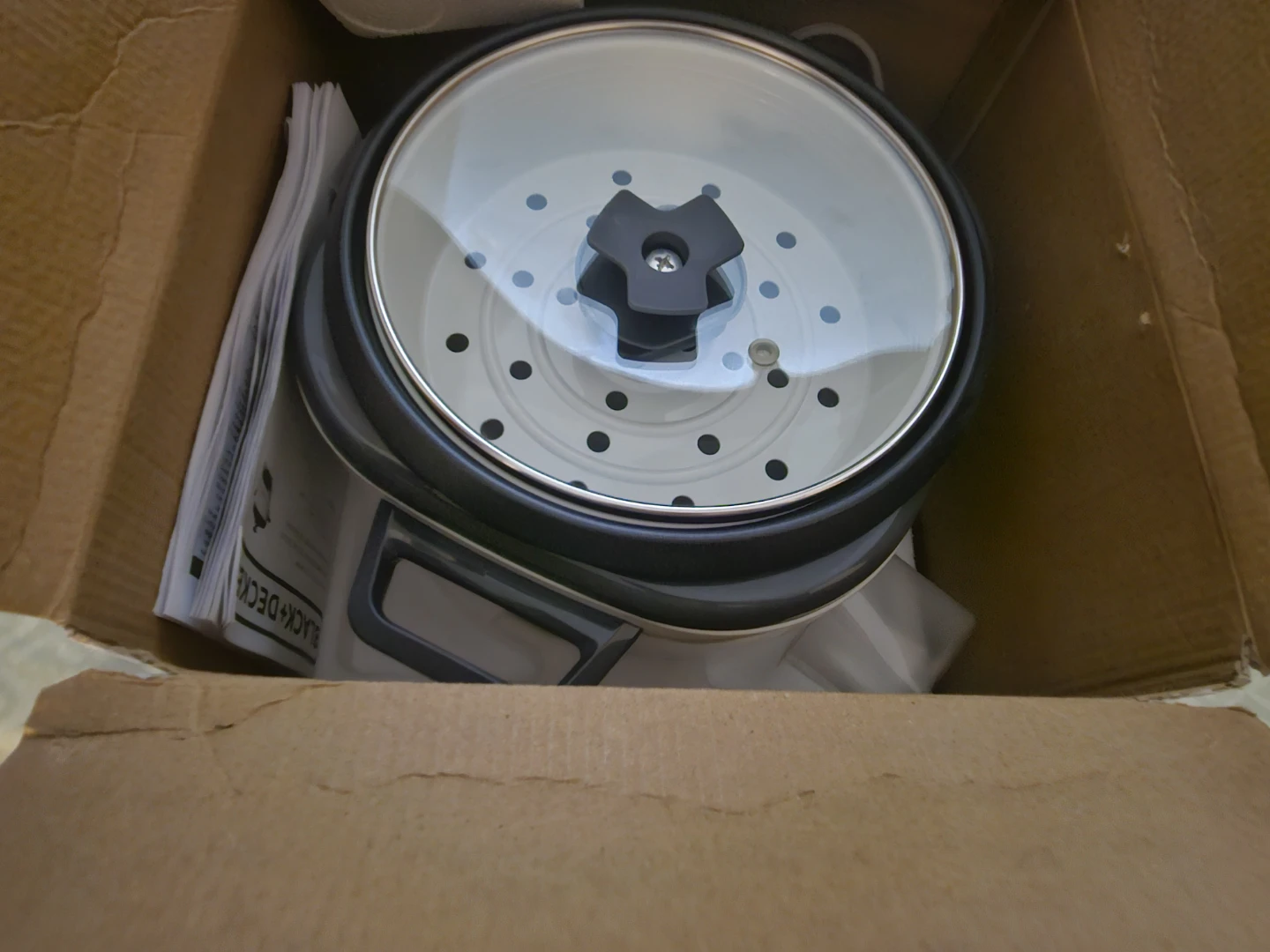 New BLACK+DECKER 16-Cup Rice Cooker and Steamer - photo 3