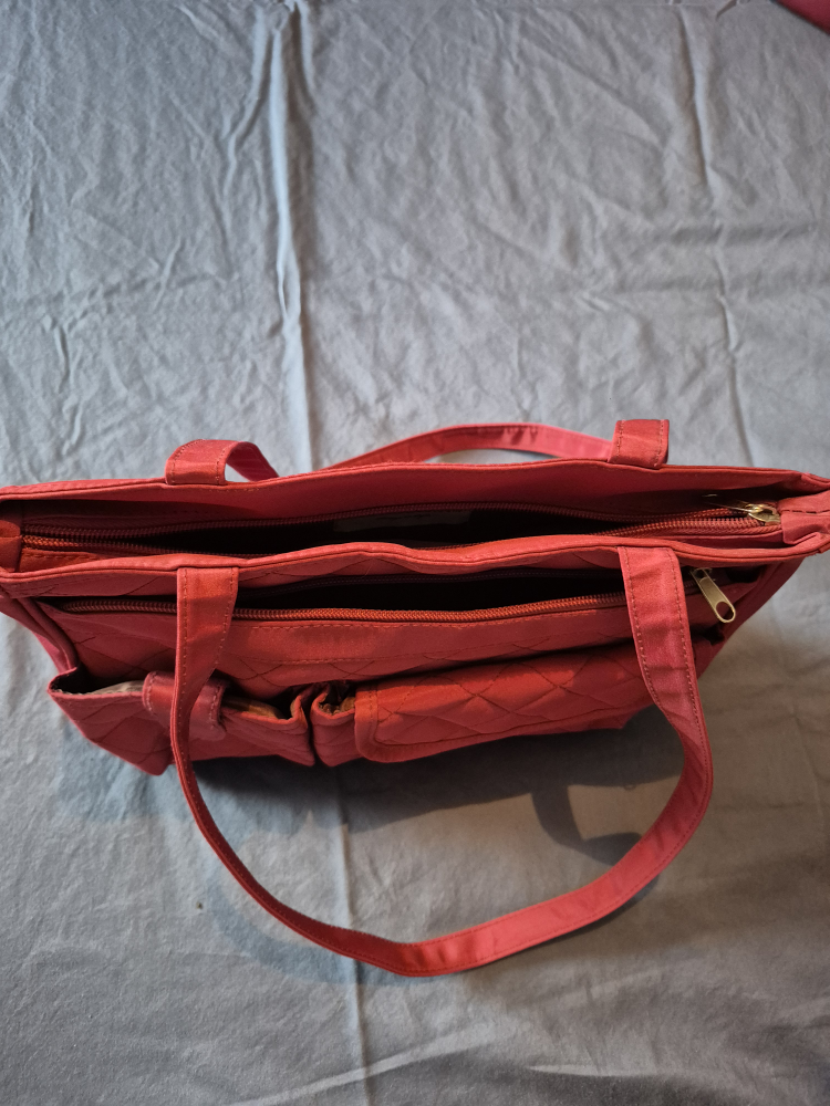 Red Quilted Purse/Bag - photo 2