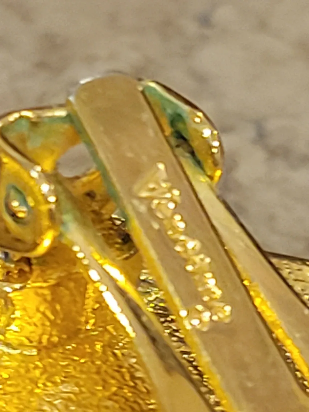 Vintage Gold Toned Vendome Clip Earrings image indicator(3)