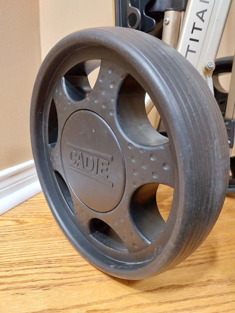 Cadie TC-400 Titanium Lightweight Golf Push Cart - photo 5