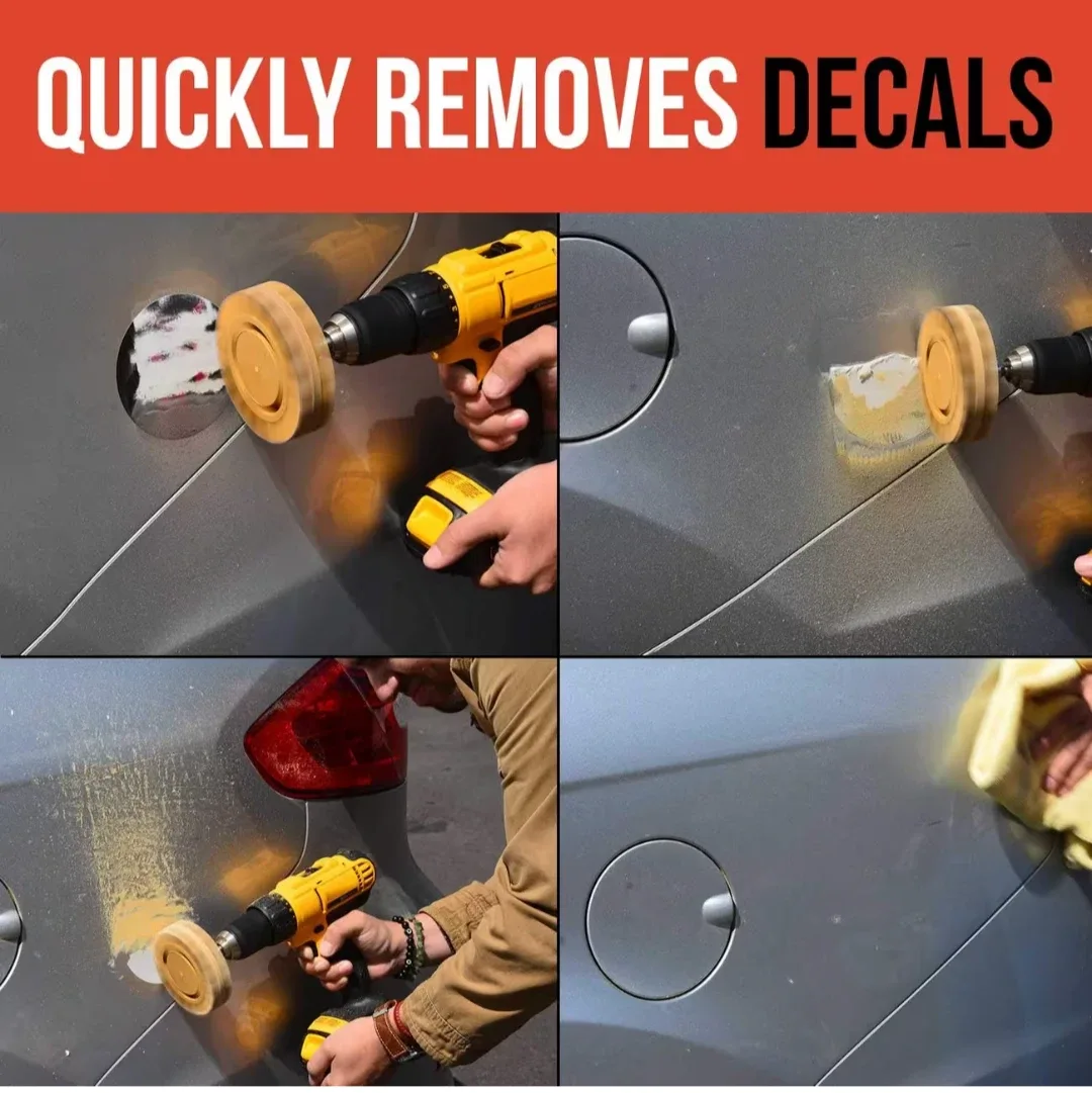 Rubber Eraser Wheel  - Adhesive & Decal Remover for Cars, Trucks image indicator(4)