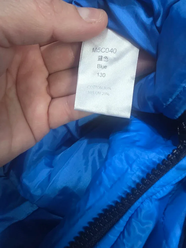 Blue Snowsuit with Fur Hood girls size 7 image indicator(8)