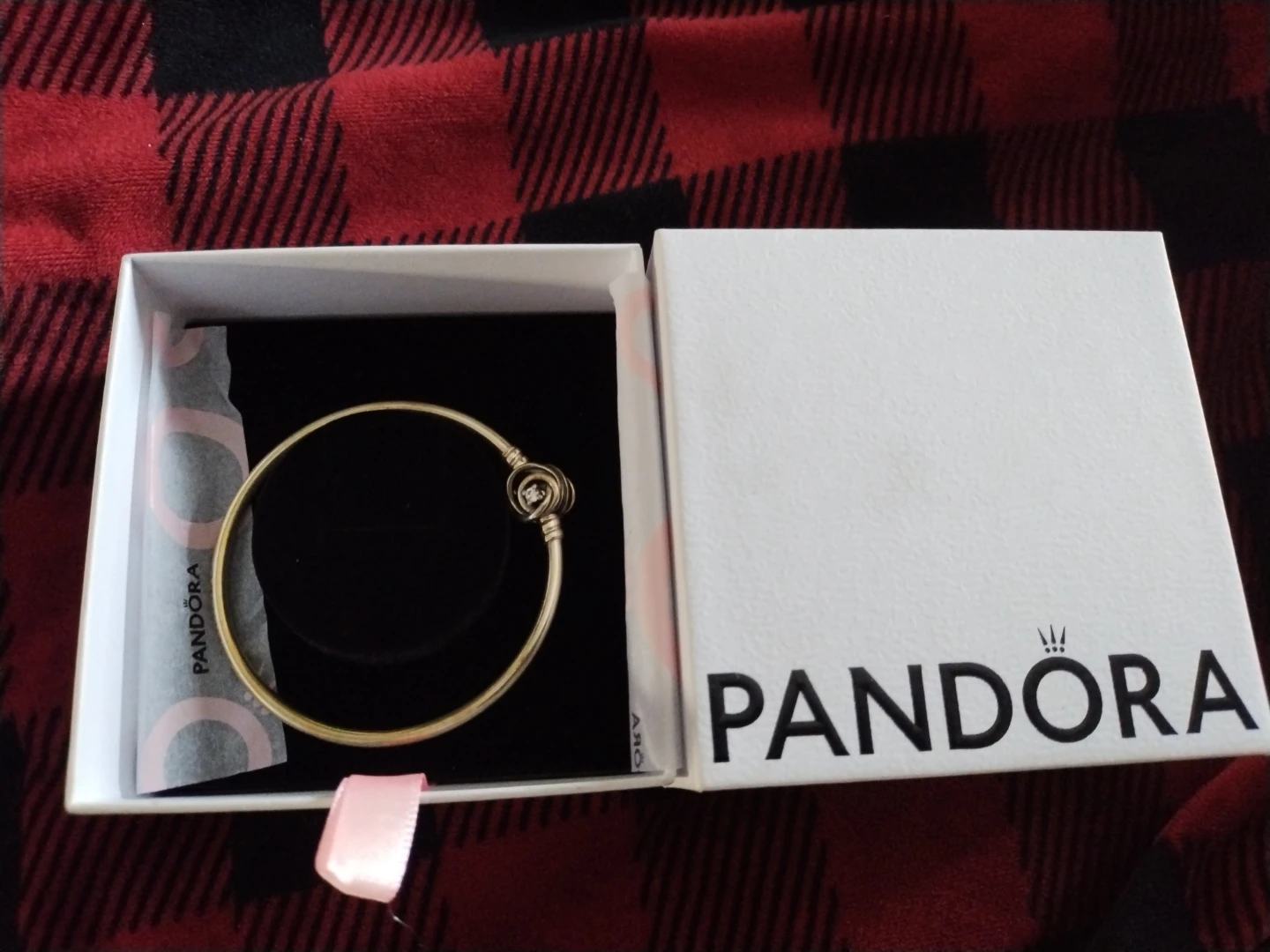 Pandora Bangle Bracelet with Box - photo 3