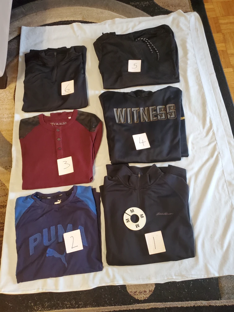 Men's & Boys Long Sleeve T'Shirts & Jordan Vest. - photo 3