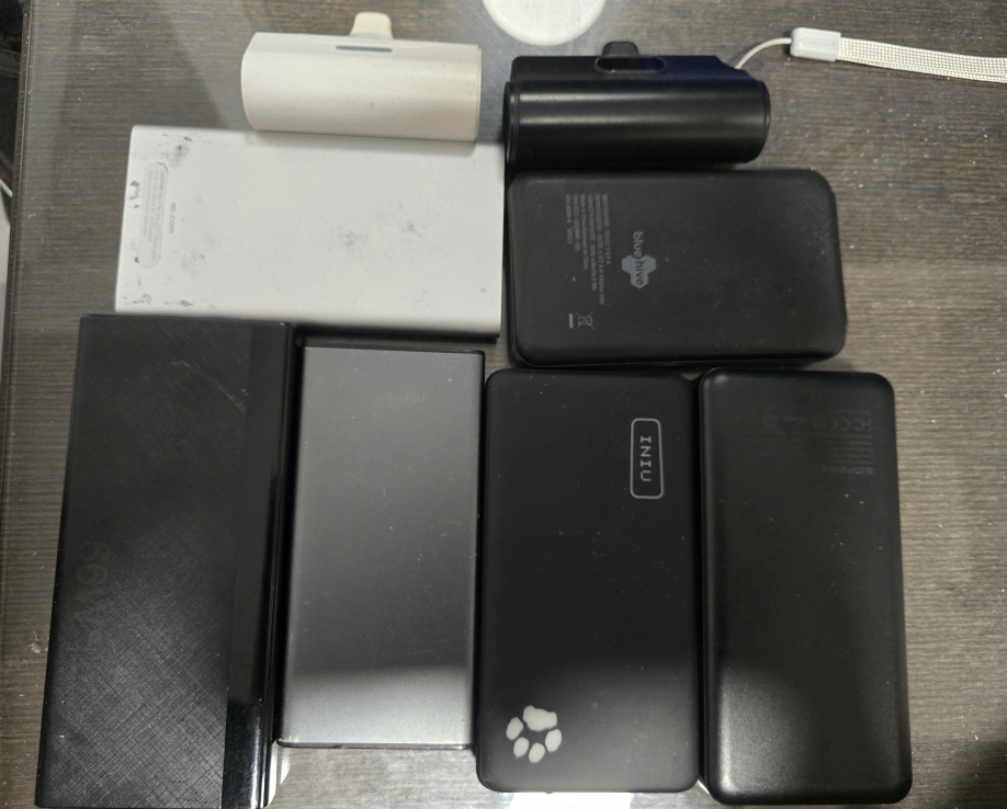 Mixed Lot of Portable Power Banks