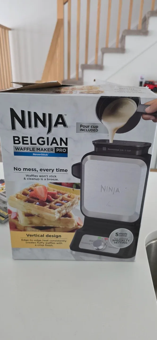 Ninja Belgian Waffle Maker Pro