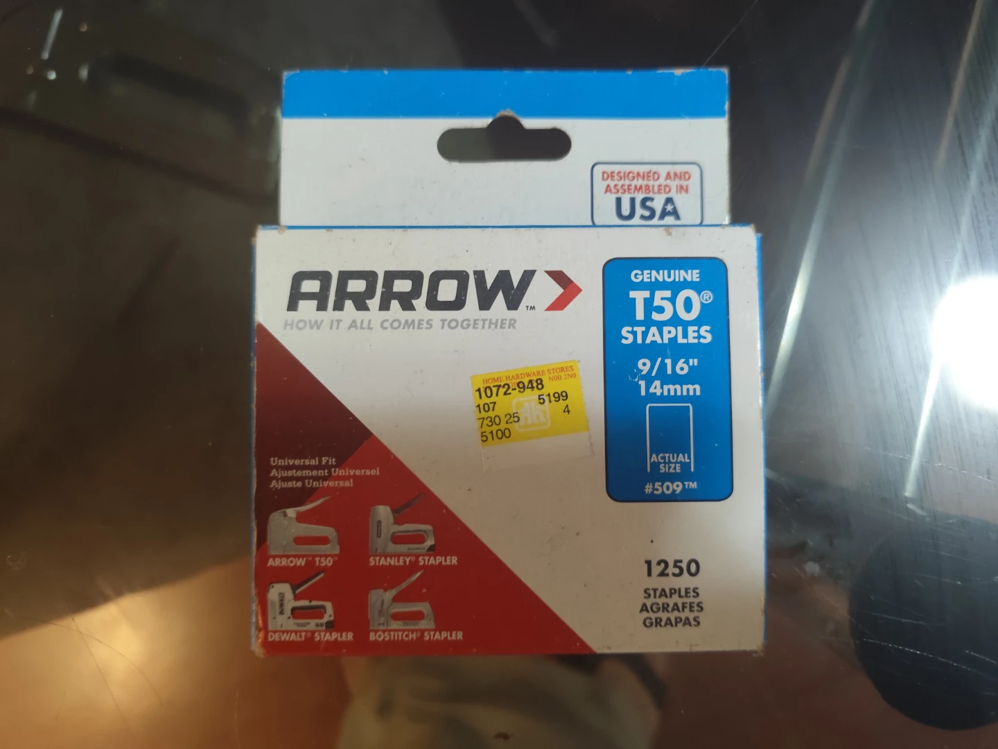 Arrow T50 Staple Gun & 9/16" Staples 🥕 - photo 2