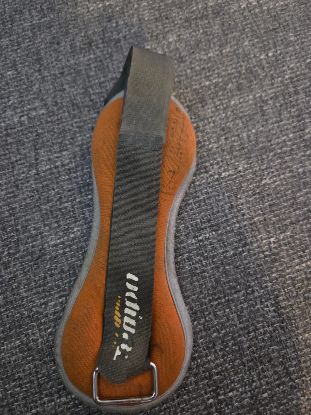 #Cleanout Orange Weighted Ankle Strap
