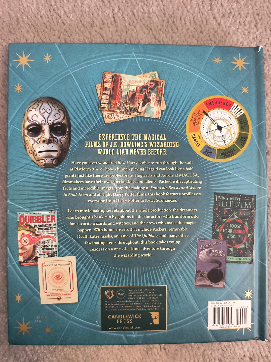 J.K. Rowling's Wizarding World Movie Magic Book - photo 2