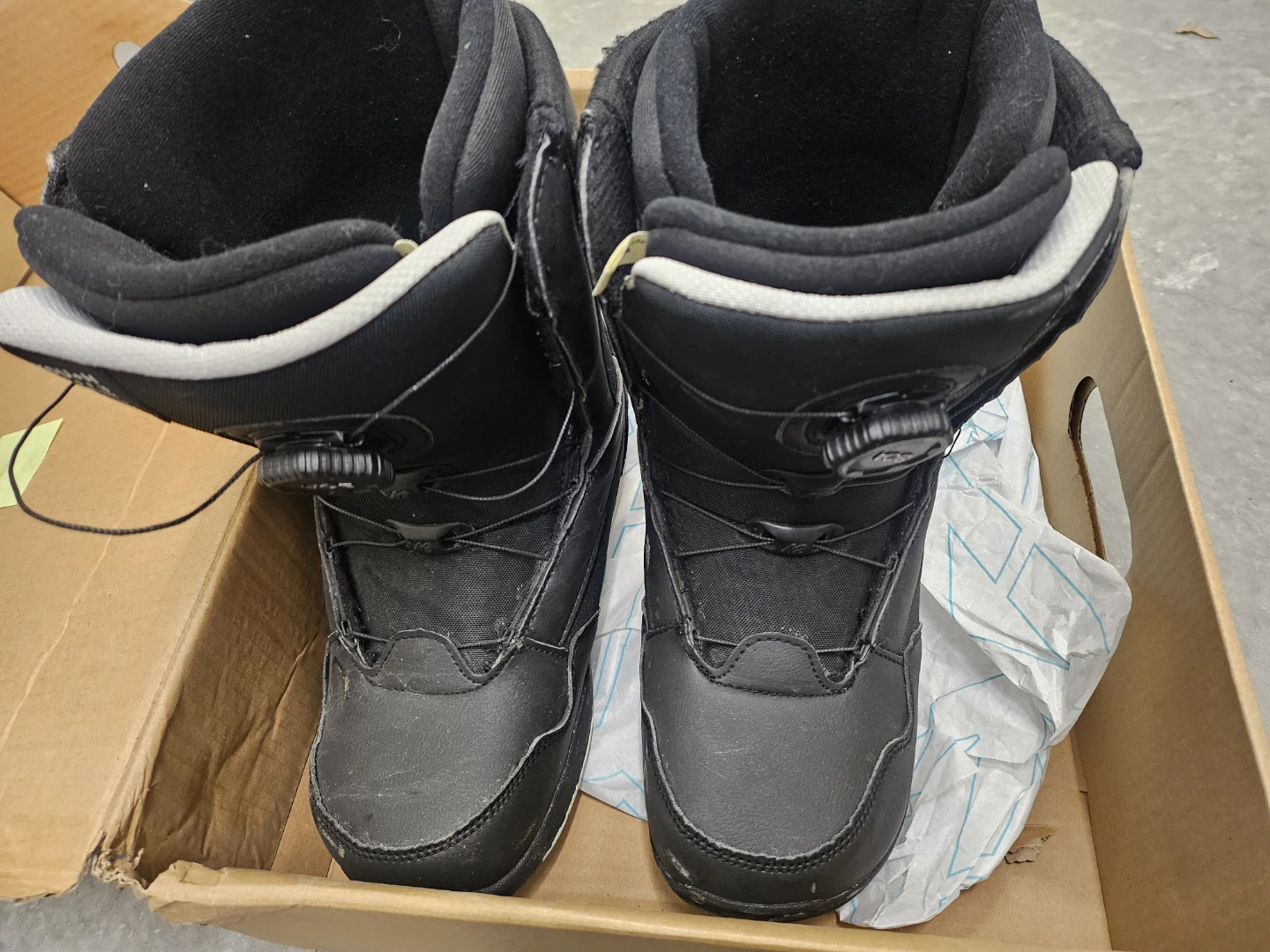 K2 You+H Black Snowboard Boots - Men's Size 6 - photo 3
