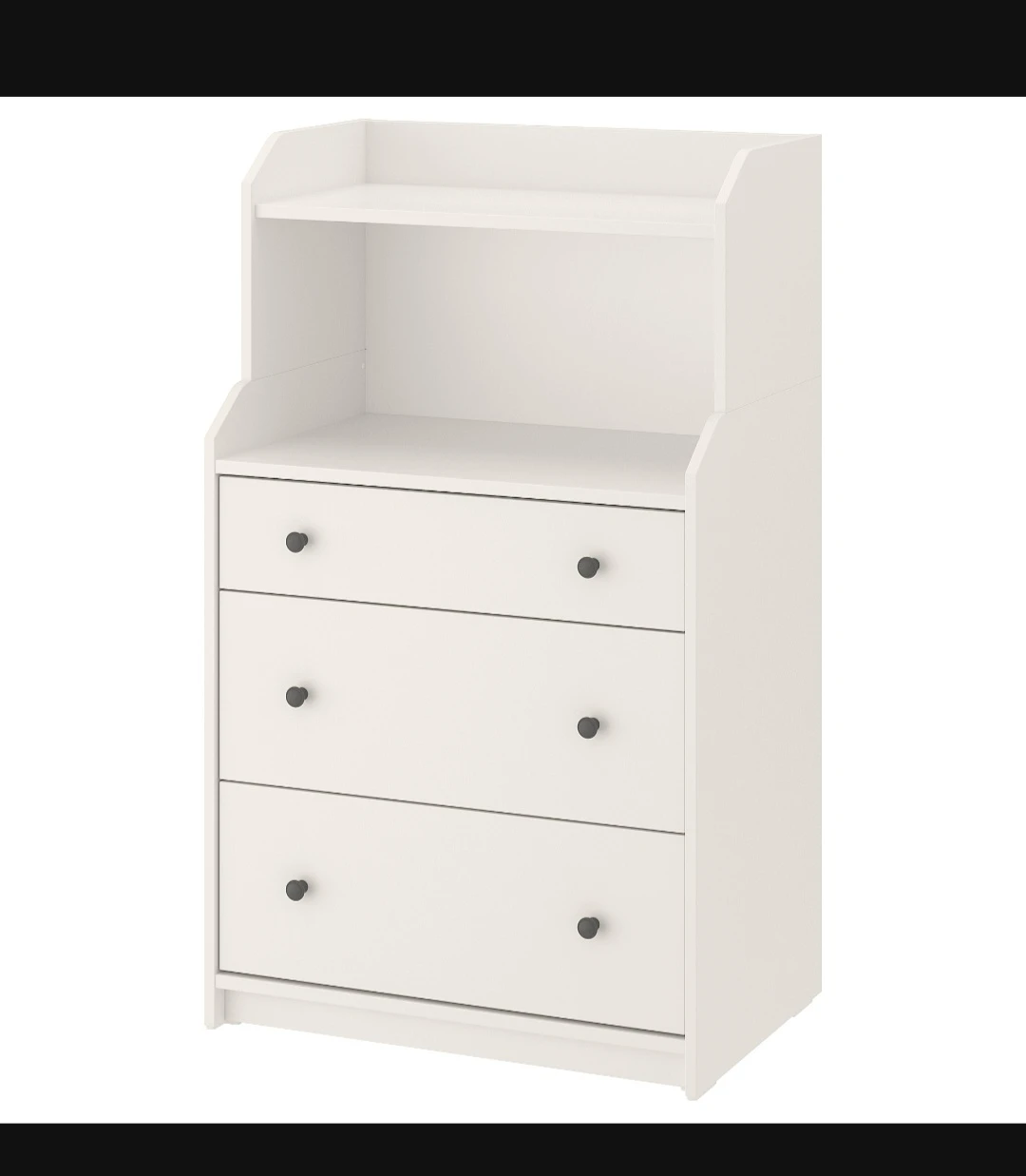 IKEA Hemnes Dresser with Hutch - White