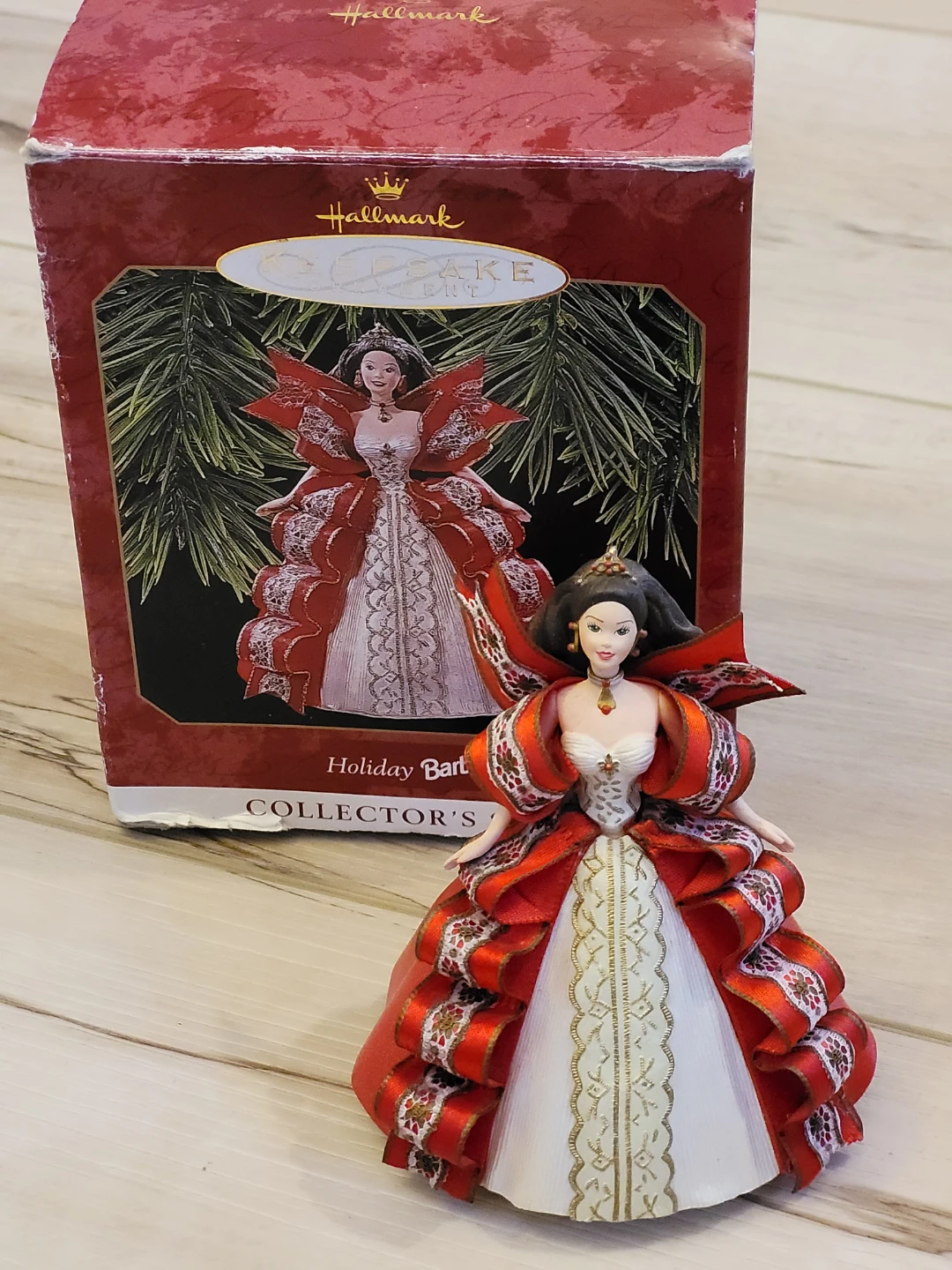 Hallmark Holiday Barbie Ornament 1997