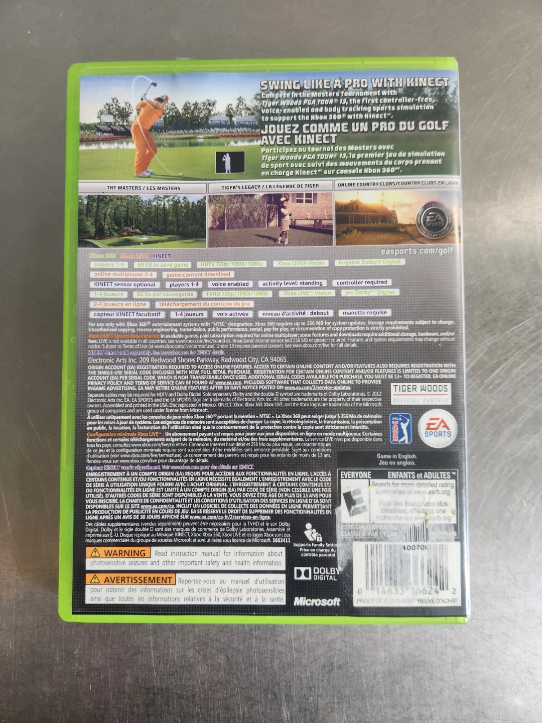 Tiger Woods PGA Tour 13 - Xbox 360 - photo 2